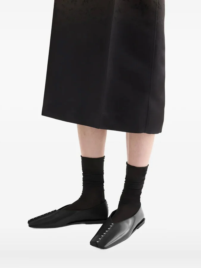 Studded Pointed-Toe Flats - Image 4