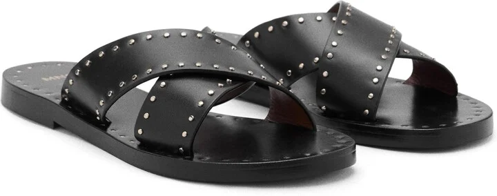 Studded Slide Sandal