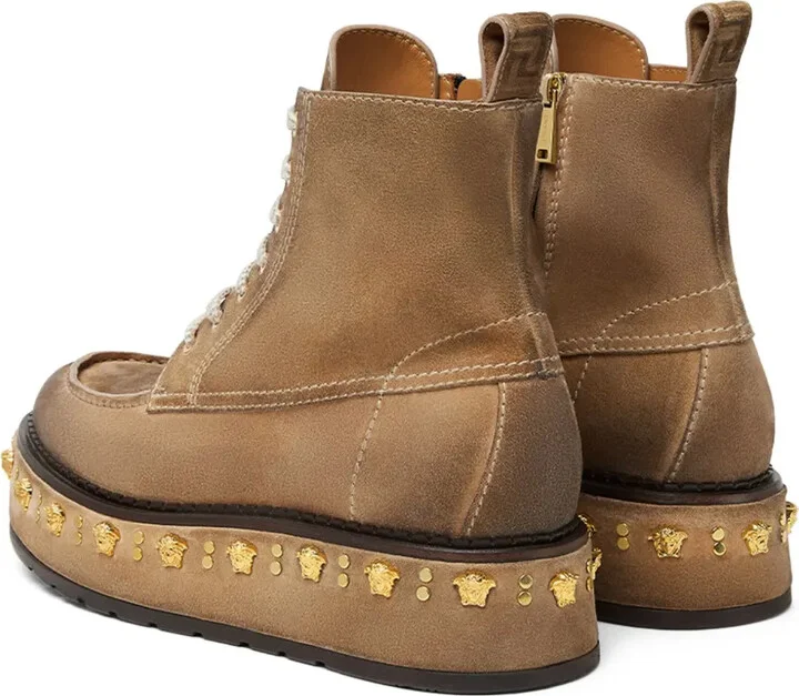 Studded Stack Boots - Image 3