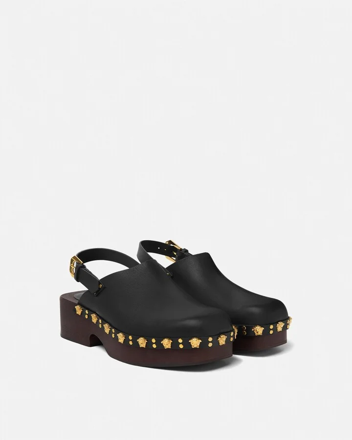 Studded Stack Clogs - Image 2