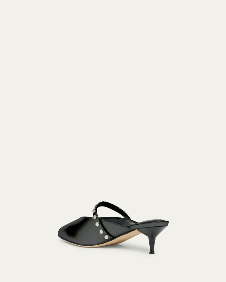 Studded Strap Mules - Image 2