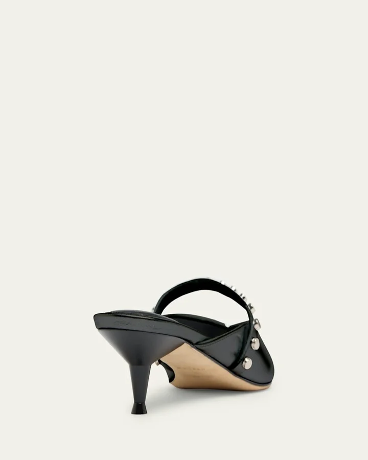 Studded Strap Mules - Image 4