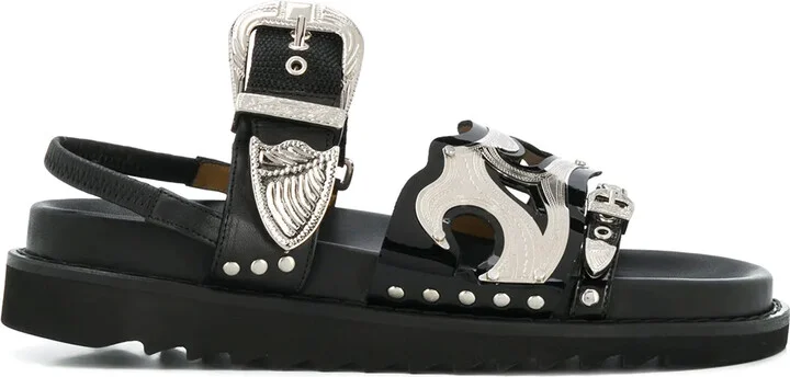 Studded Strap Sandals