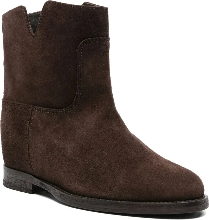 Studded Suede Boots - Image 2