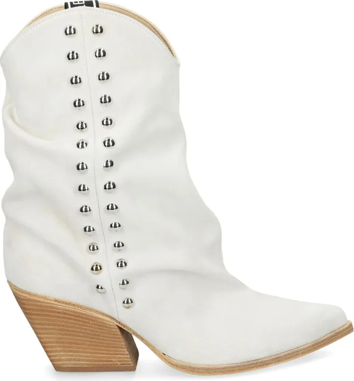 Studded Suede Boots
