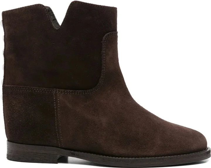 Studded Suede Boots