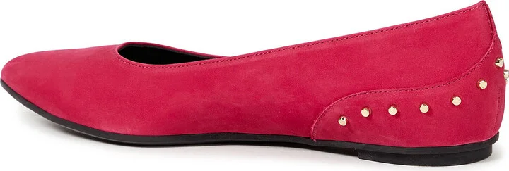 Studded suede point-toe flats - Image 3
