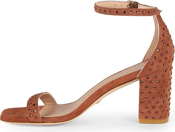 Studded Suede Sandals - Image 4