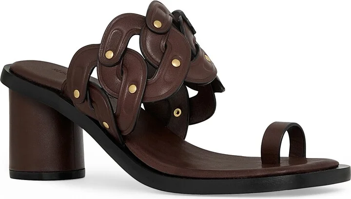 Studded Toe Loop Sandal