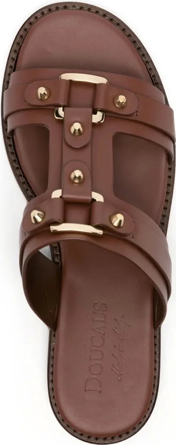Studed Leather Slides - Image 4