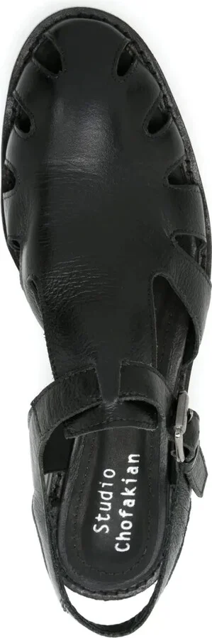 Studio 117 55mm leather sandals - Image 4