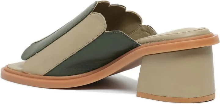 Studio 125 45mm leather mules - Image 3