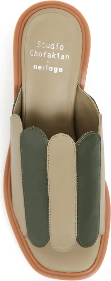 Studio 125 45mm leather mules - Image 4