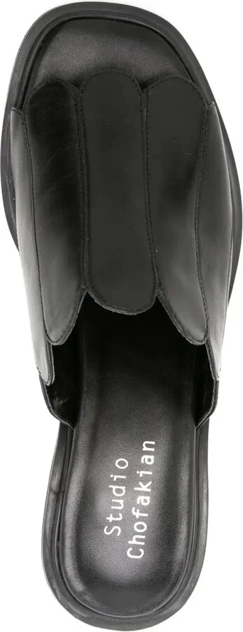 Studio 125 55mm scalloped-edge sandals - Image 4