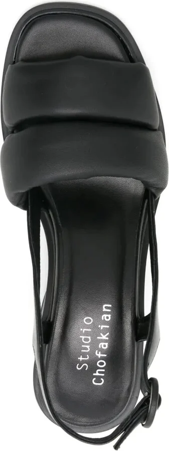 Studio 126 55mm leather sandals - Image 4