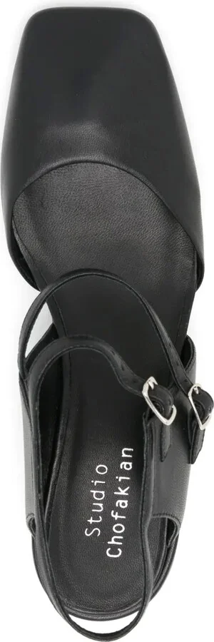 Studio 131 45mm leather pumps - Image 4