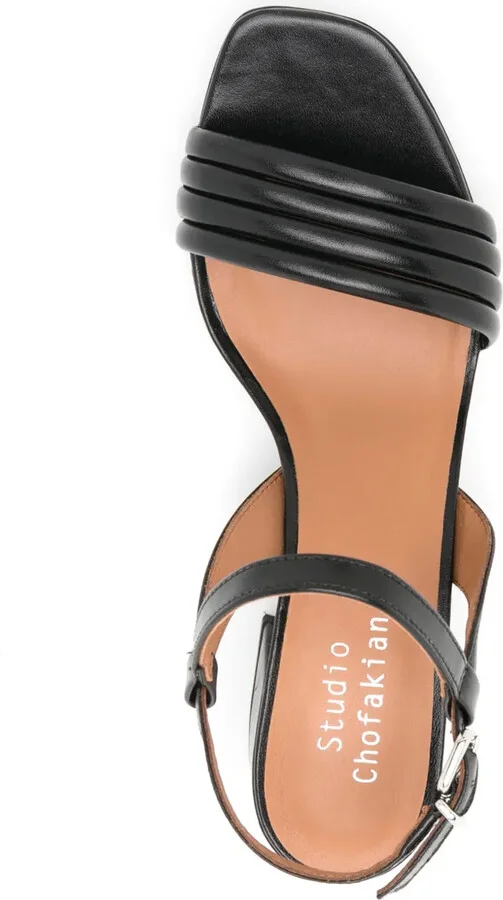 Studio 135 40mm leather sandals - Image 4