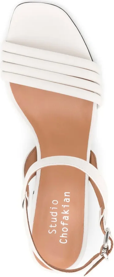Studio 135 40mm leather sandals - Image 4