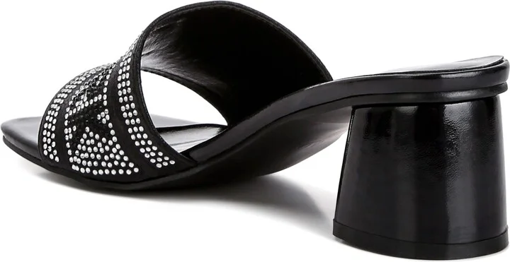 Studio 55 Rhinestone Embellished Slide Sandal - Image 2