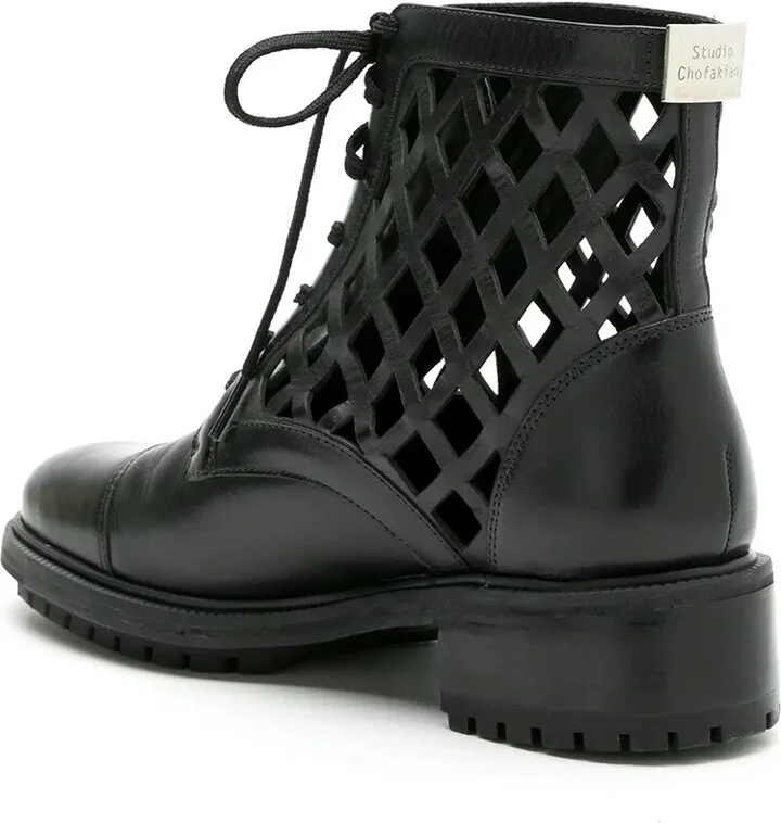 Studio 92 leather boots - Image 3