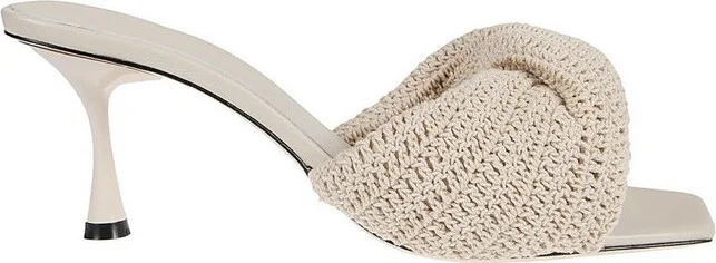 Studio Amelia Knitted Twist Front Mules