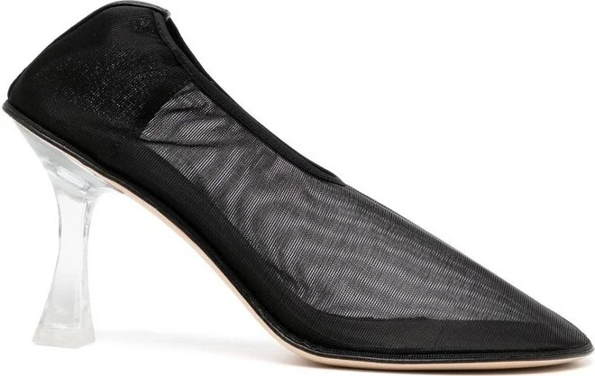 Studio Amelia Sculpted Heel Pumps