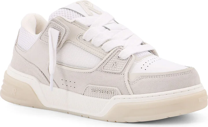 Studio Mesh And Suede Low-top Sneakers - Image 2