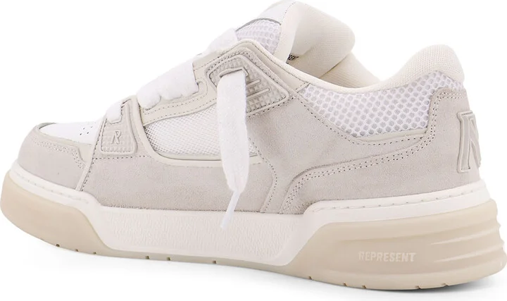 Studio Mesh And Suede Low-top Sneakers - Image 3