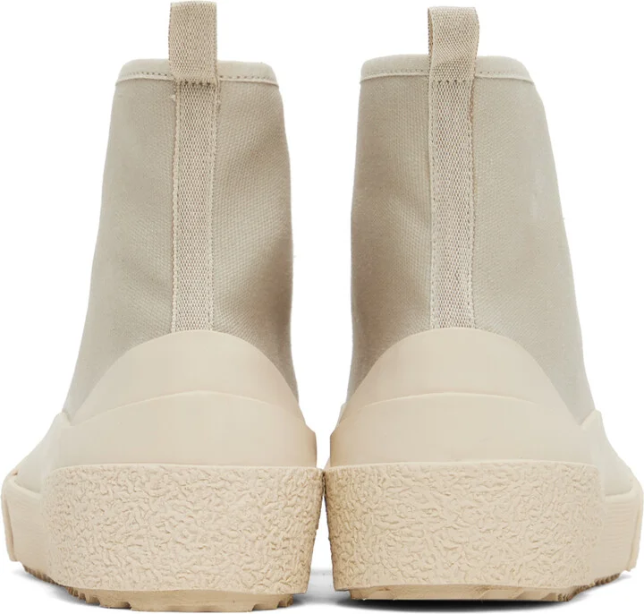Studio Nicholson Beige Numbers Sneakers - Image 2
