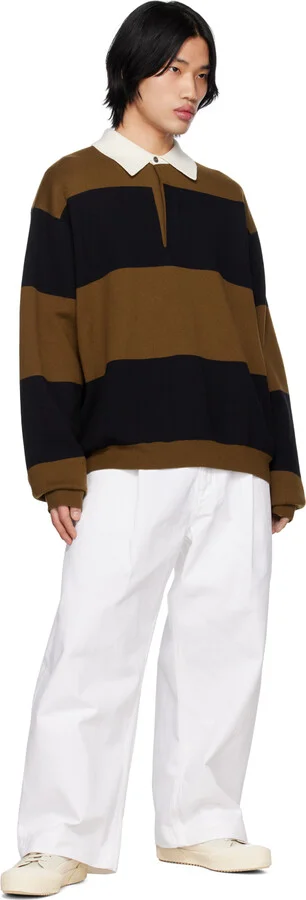 Studio Nicholson Beige Numbers Sneakers - Image 5