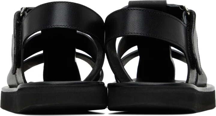 Studio Nicholson Black Cassius Sandals - Image 2