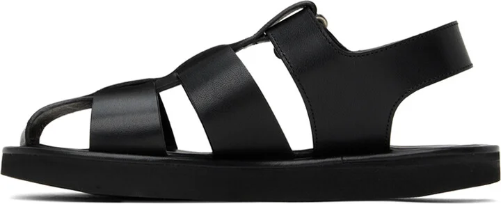 Studio Nicholson Black Cassius Sandals - Image 3