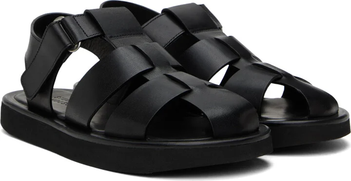 Studio Nicholson Black Cassius Sandals - Image 4
