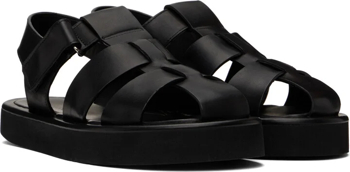 Studio Nicholson Black Cassius Sandals - Image 4