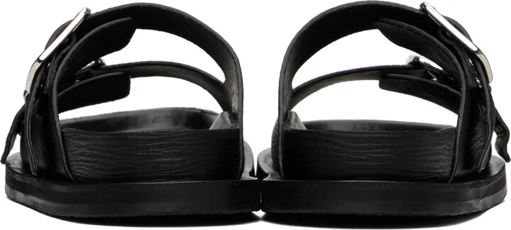 Studio Nicholson Black Denver Leather Sandals - Image 2