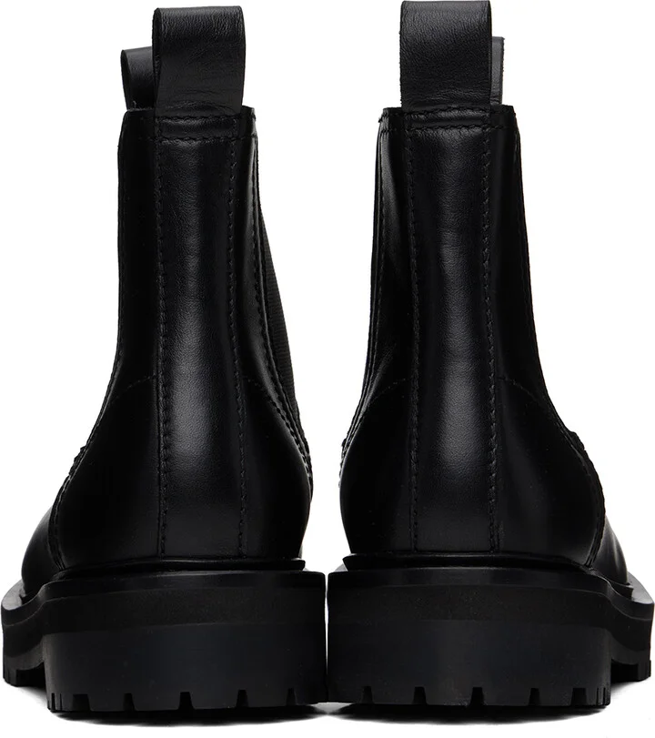Studio Nicholson Black Kick Chelsea Boots - Image 2