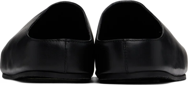 Studio Nicholson Black Wearing Clog Loafers - Image 2