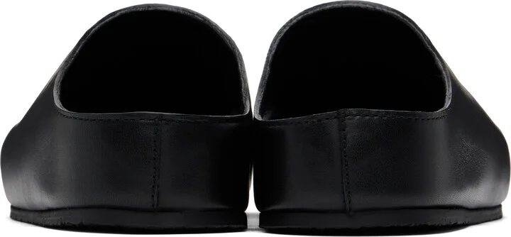 Studio Nicholson Black Wearing Slip-on Loafers - Image 2