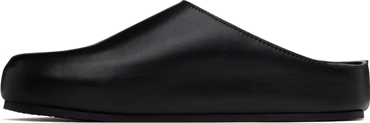 Studio Nicholson Black Wearing Slip-on Loafers - Image 3