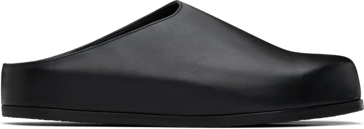 Studio Nicholson Black Wearing Slip-on Loafers