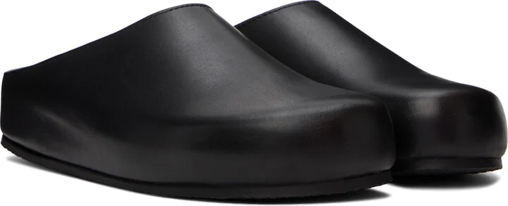 Studio Nicholson Black Wearing Slippers - Image 4