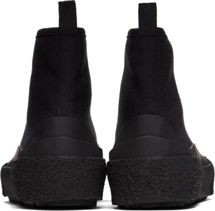 Studio Nicholson Navy Numbers Sneakers - Image 2