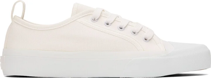 Studio Nicholson Off-White Byrd Canvas Sneakers