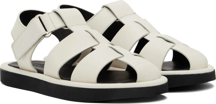 Studio Nicholson Off-White Cassius Sandals - Image 4