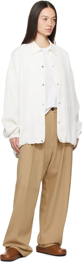 Studio Nicholson SSENSE Exclusive Brown Wearing Slip-On Loafers - Image 5