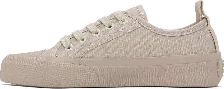 Studio Nicholson Taupe Byrd Canvas Sneakers - Image 3