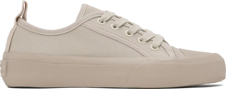 Studio Nicholson Taupe Byrd Canvas Sneakers