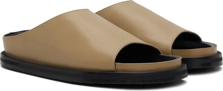 Studio Nicholson Taupe Spring Sandals - Image 4