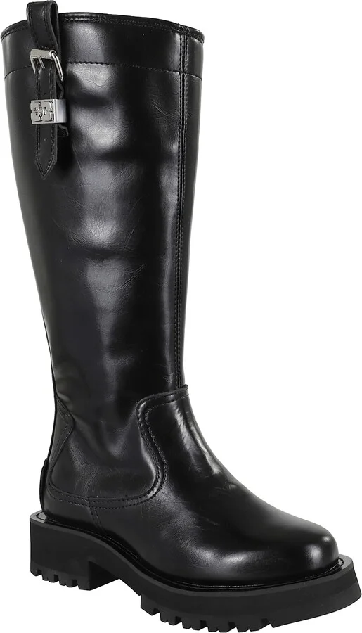 Studs High Boot Crinkle - Image 2
