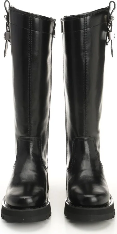 Studs High Boot Crinkle Oleatex - Image 5